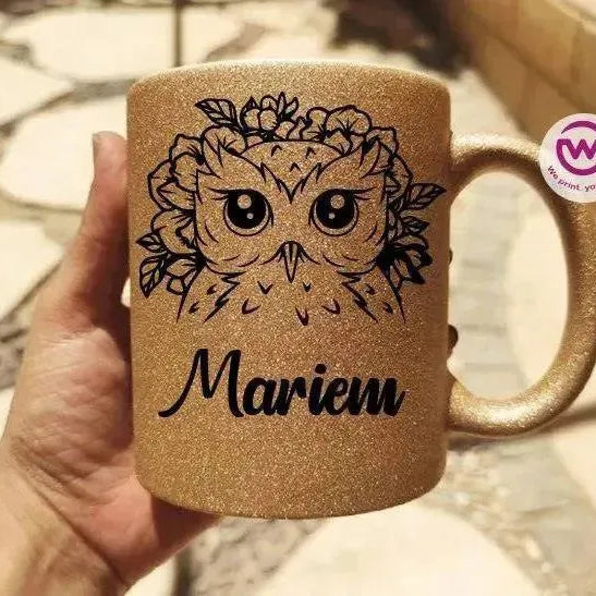 Glitter Mug - Boho - WE PRINT