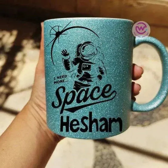 Glitter Mug - Inspirational Quotes A - WE PRINT