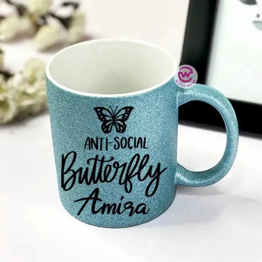 Glitter Mug - Inspirational Quotes C - WE PRINT