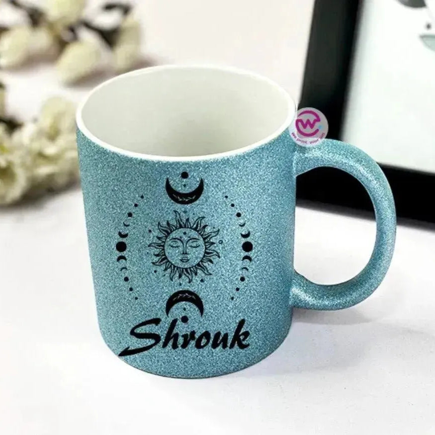 Glitter Mug - Inspirational Quotes C - WE PRINT