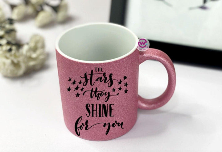 Glitter Mug - Inspirational Quotes - WE PRINT