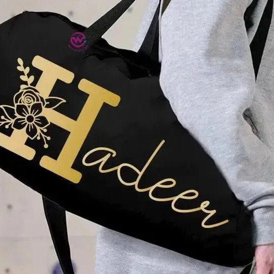 Gym Bag -Names- A - WE PRINT