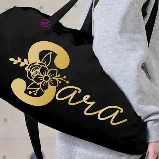 Gym Bag -Names- A - WE PRINT