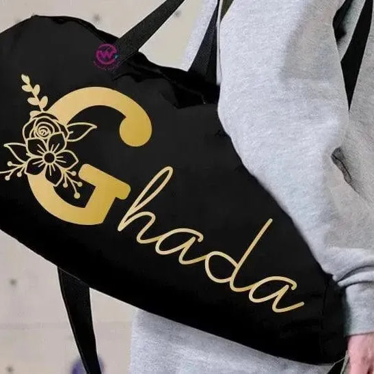 Gym Bag -Names- A - WE PRINT
