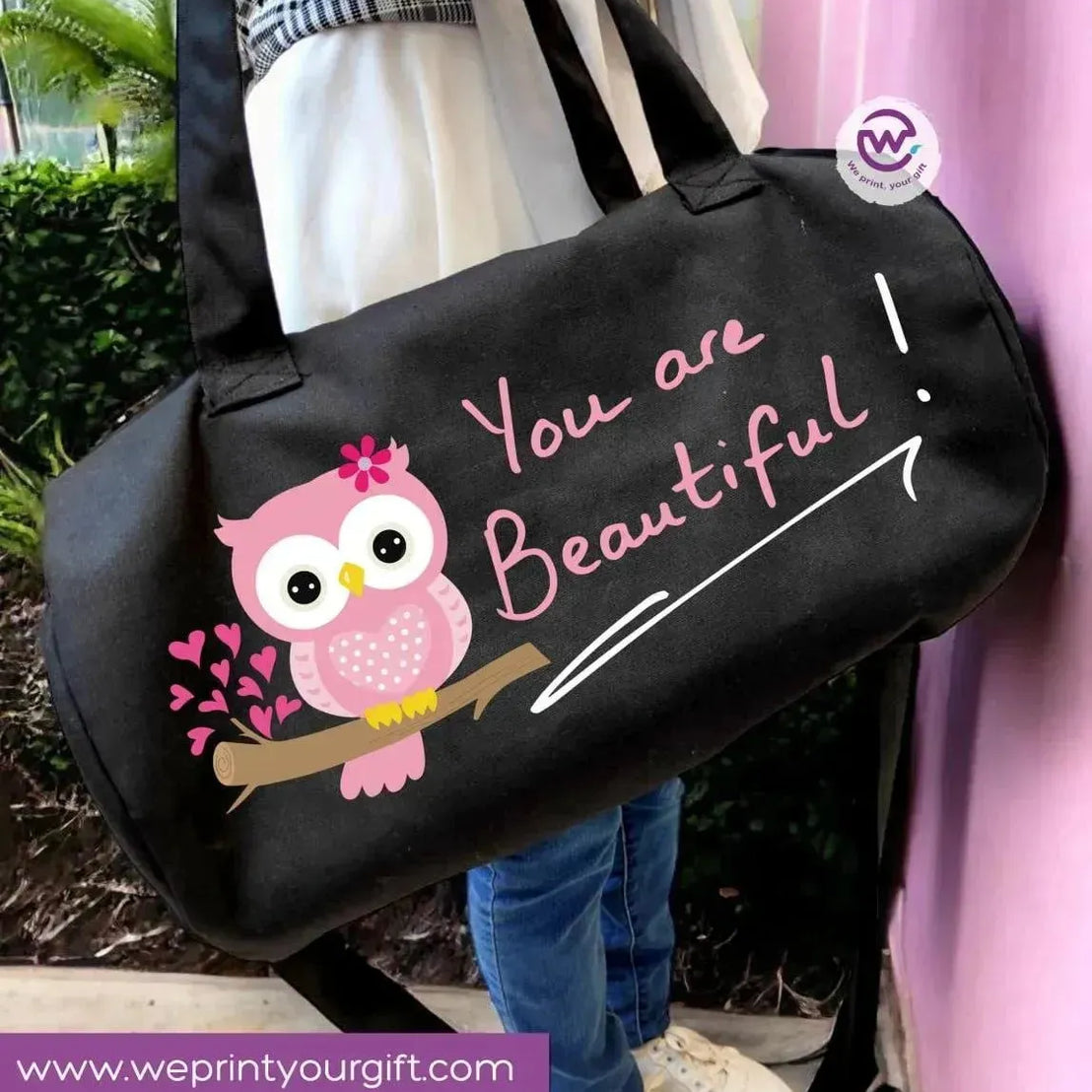 Gym Bag - Owl - WE PRINT