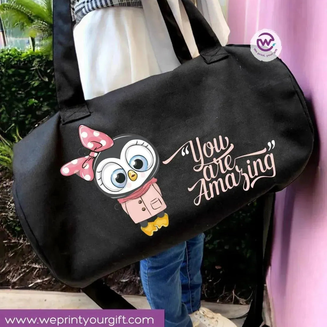 Gym Bag - Owl - WE PRINT