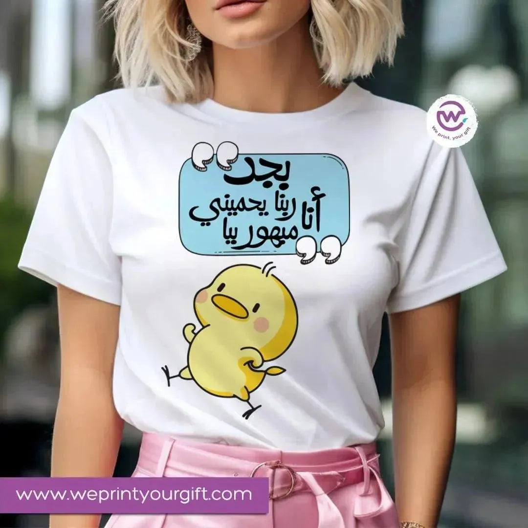 Half sleeve T-shirt -Comic-D - WE PRINT