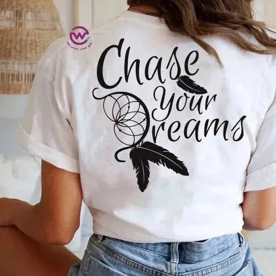 Half sleeve T-shirt -Dream Catcher-A - WE PRINT