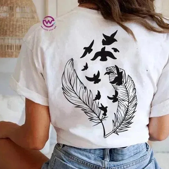 Half sleeve T-shirt -Dream Catcher-A - WE PRINT