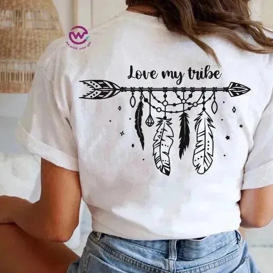 Half sleeve T-shirt -Dream Catcher-A - WE PRINT