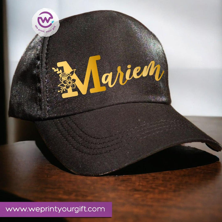 Hats & Caps - Gold Names - WE PRINT