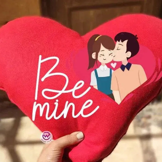 Heart Fabric Cushion - Valentine's Day 2 - WE PRINT