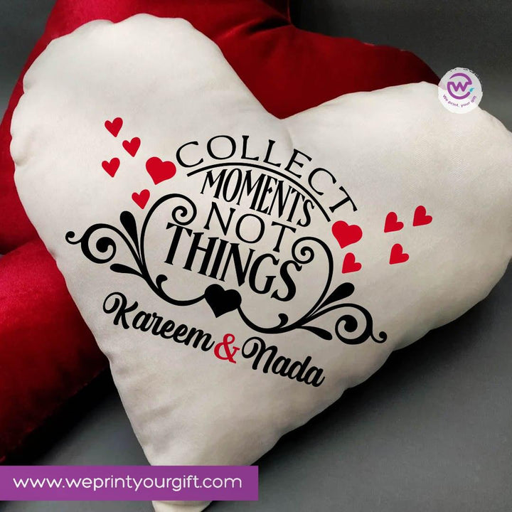 Heart Fabric Cushion - Valentine's Day - weprint.yourgift
