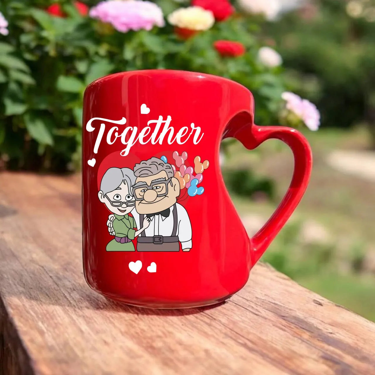 Heart Handle Mug- Valentine’s Designs - WE PRINT