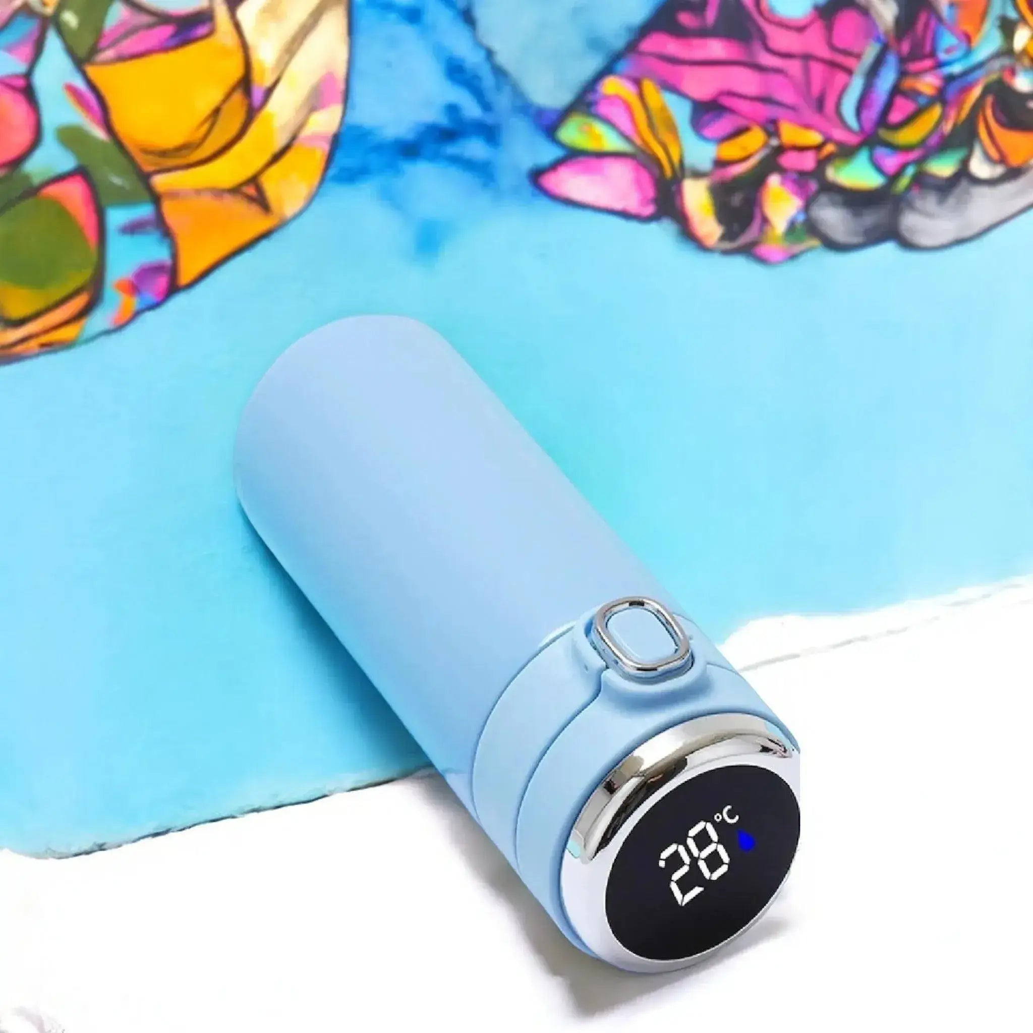 Thermal Mug with Lock & Digital Screen -Customization Option - WE PRINT