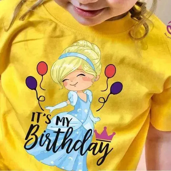 Kids half sleeve T-shirt - Disney Princess - WE PRINT