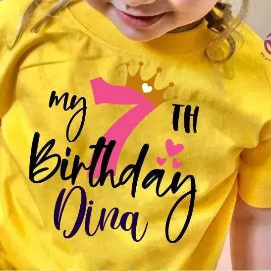 Kids half sleeve T-shirt - Disney Princess - WE PRINT