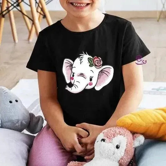 Kids half sleeve T-shirt - Elephant - WE PRINT