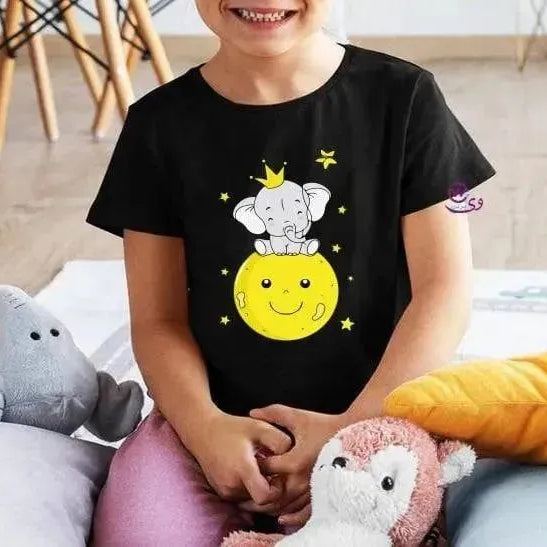 Kids half sleeve T-shirt - Elephant - WE PRINT
