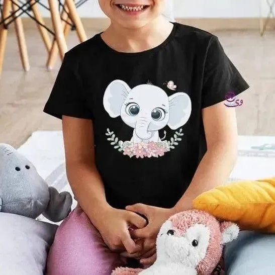Kids half sleeve T-shirt - Elephant - WE PRINT