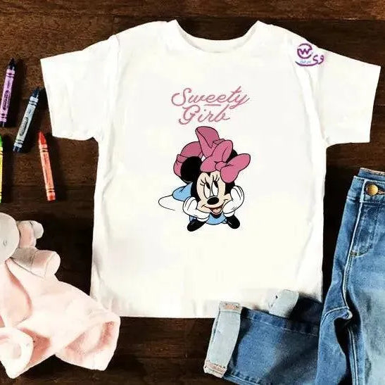 Kids half sleeve T-shirt -Minnie Mouse-B - WE PRINT