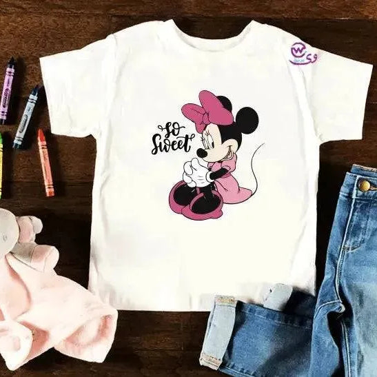 Kids half sleeve T-shirt -Minnie Mouse-B - WE PRINT