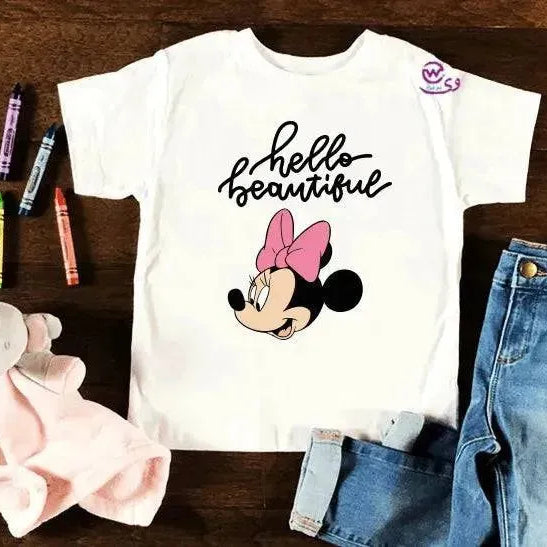 Kids half sleeve T-shirt -Minnie Mouse-B - WE PRINT