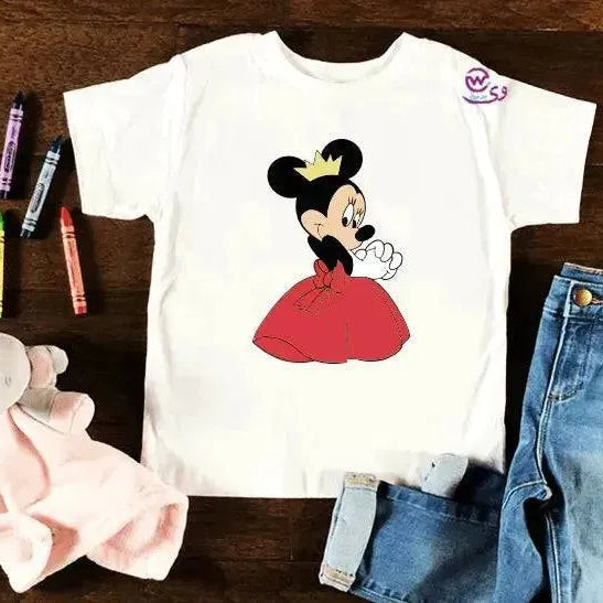 Kids half sleeve T-shirt -Minnie Mouse-B - WE PRINT