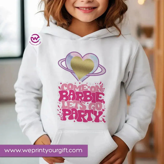 Kids hoodie-Barbie - WE PRINT