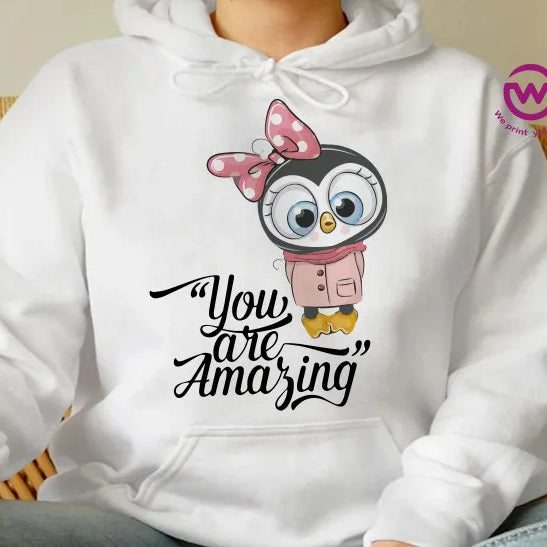 Kids hoodie-Cute Owl - WE PRINT