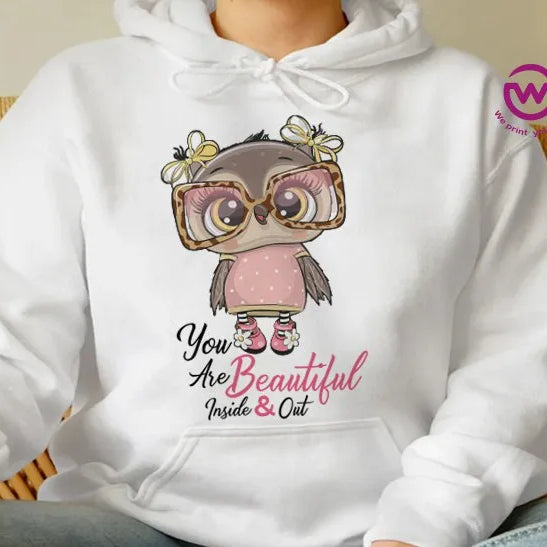 Kids hoodie-Cute Owl - WE PRINT
