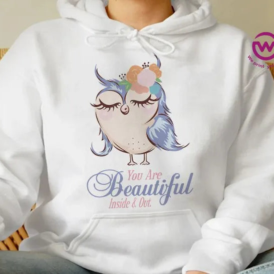 Kids hoodie-Cute Owl - WE PRINT