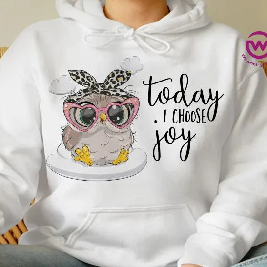 Kids hoodie-Cute Owl - WE PRINT