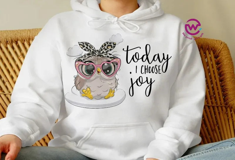 Kids hoodie-Cute Owl - WE PRINT