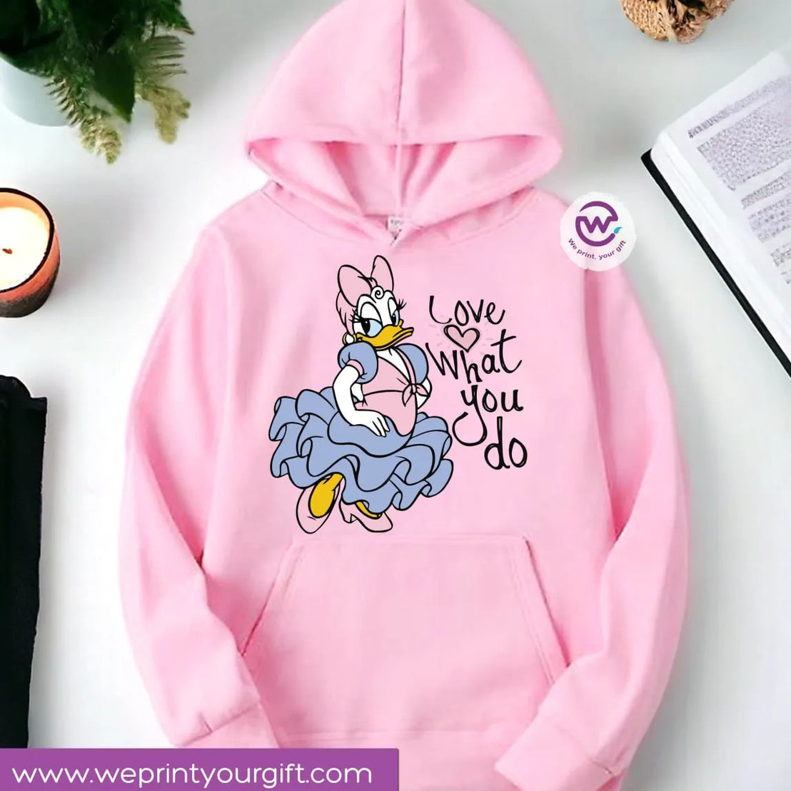 Kids hoodie-Daisy Duck - WE PRINT