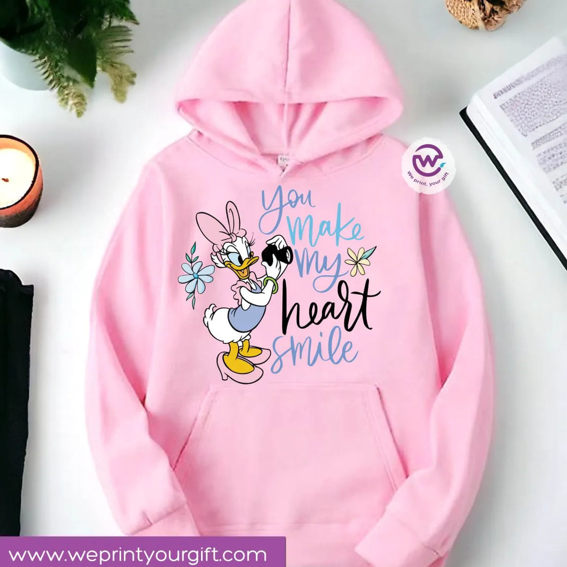 Kids hoodie-Daisy Duck - WE PRINT