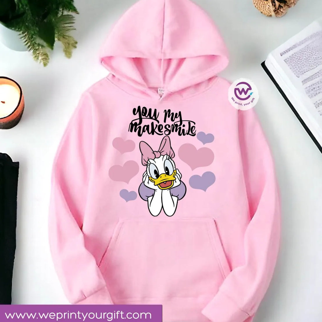 Kids hoodie-Daisy Duck - WE PRINT