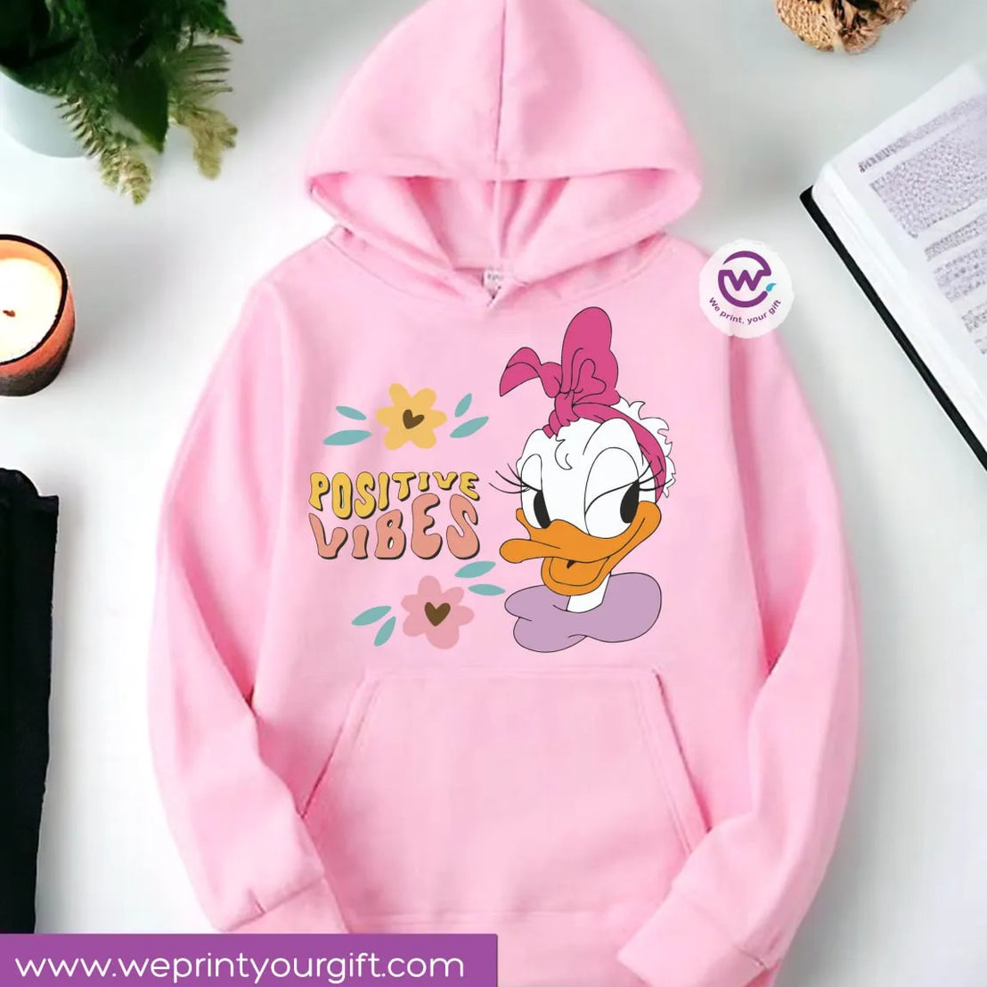 Kids hoodie-Daisy Duck - WE PRINT
