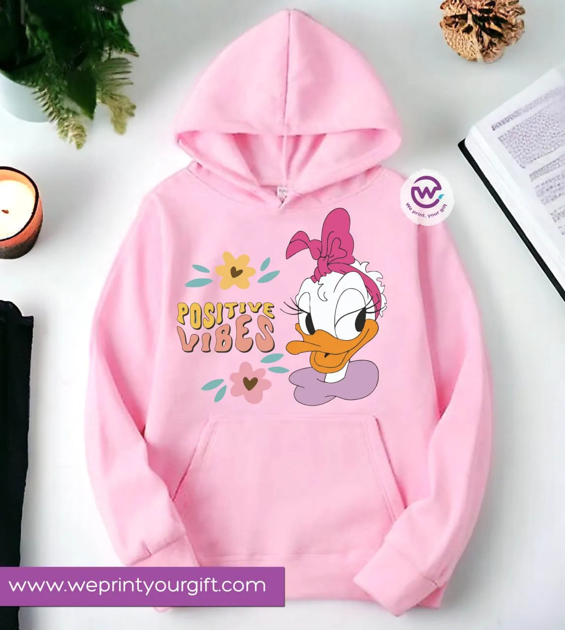 Kids hoodie-Daisy Duck - WE PRINT