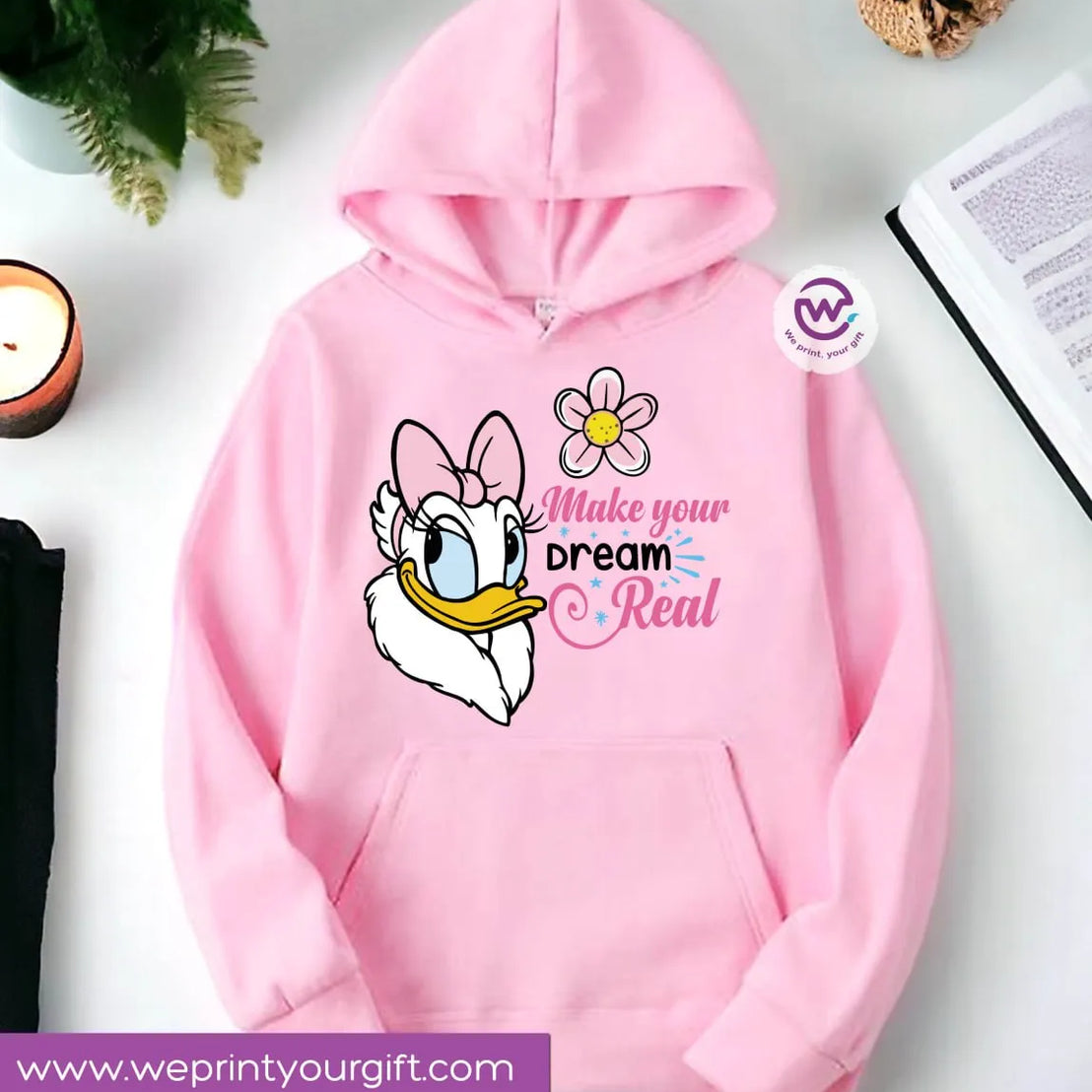 Kids hoodie-Daisy Duck - WE PRINT