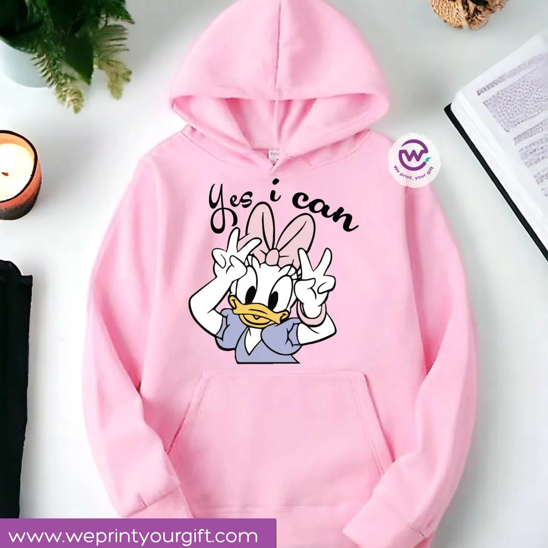 Kids hoodie-Daisy Duck - WE PRINT