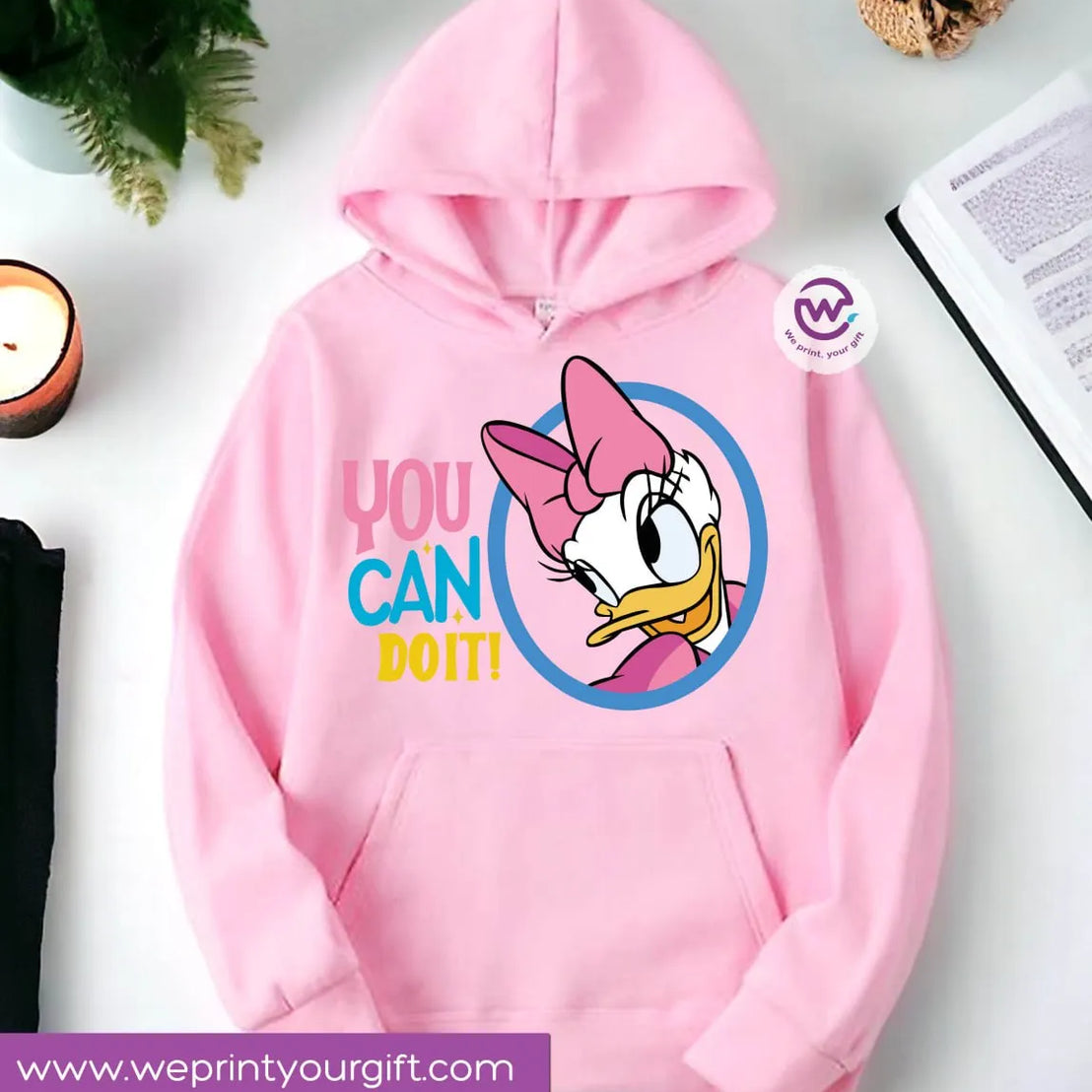 Kids hoodie-Daisy Duck - WE PRINT