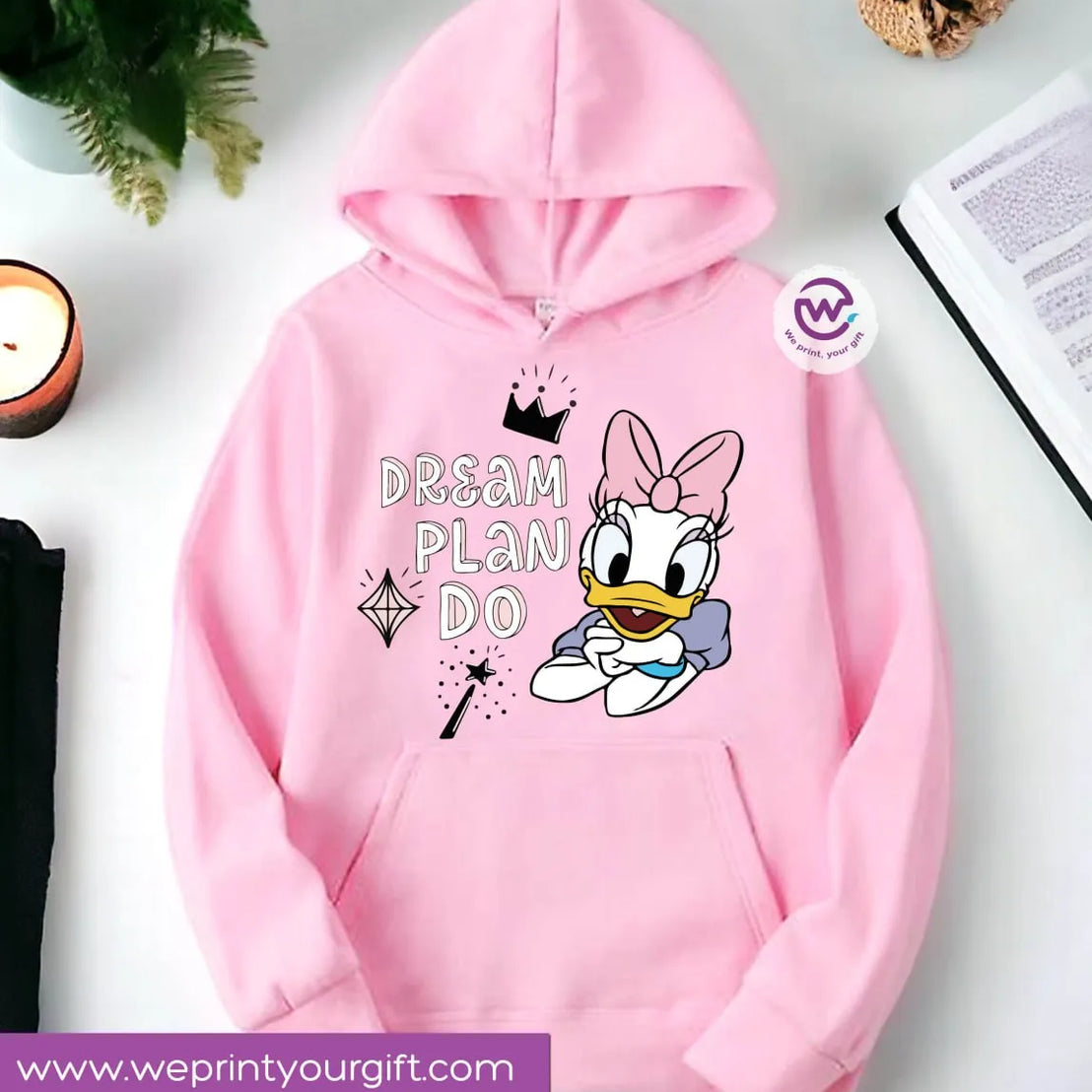 Kids hoodie-Daisy Duck - WE PRINT