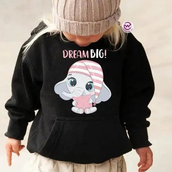 Kids Hoodie-Elephant - WE PRINT