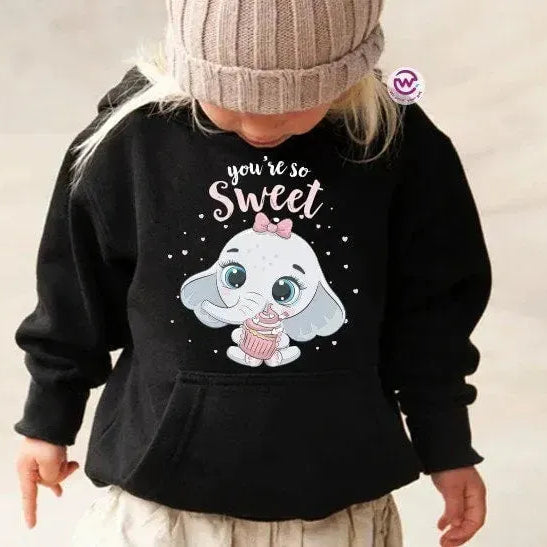 Kids Hoodie-Elephant - WE PRINT
