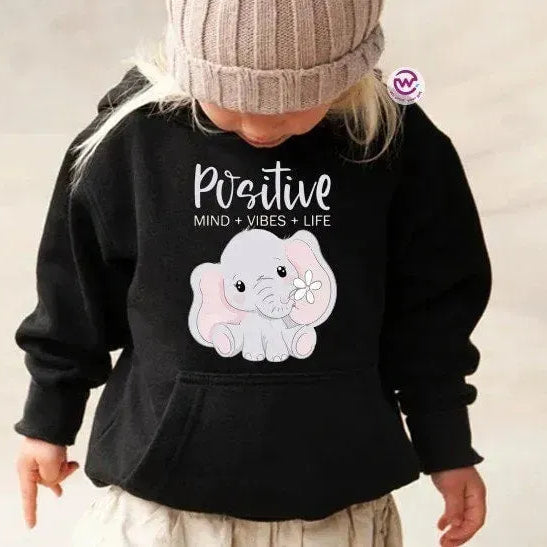 Kids Hoodie-Elephant - WE PRINT