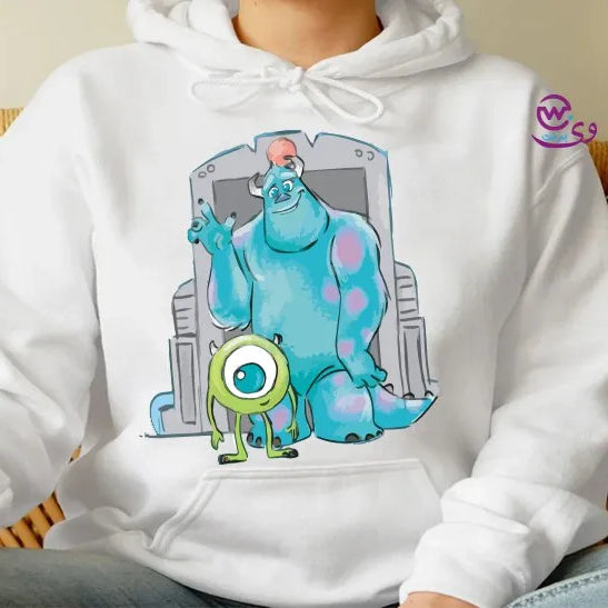 Kids hoodie-monsters inc - WE PRINT
