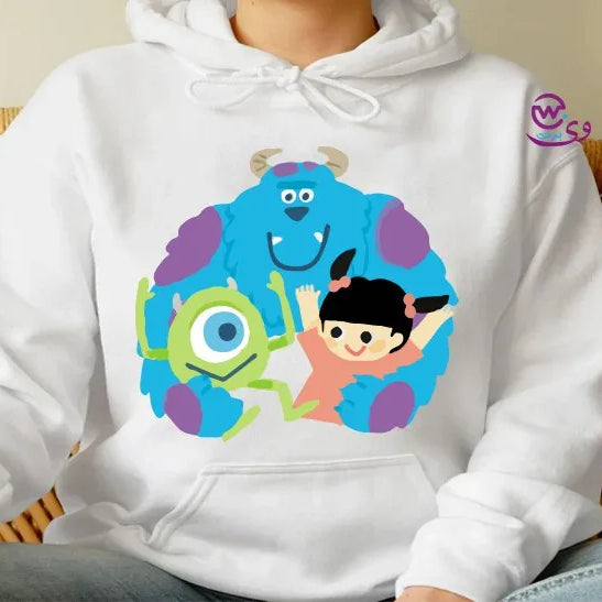 Kids hoodie-monsters inc - WE PRINT
