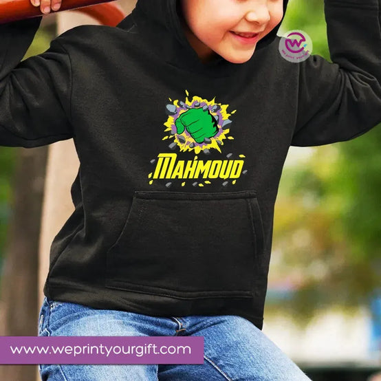 Kids hoodie- Superheroes - WE PRINT