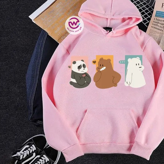 Kids hoodie-Three Bears - WE PRINT